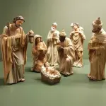 Les 7 santons (hauteur 20 cm) de florence Les 7 santons (hauteur 20 cm) de florence