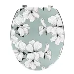 Abattant wc 18 pouces mdf ecrin vert
