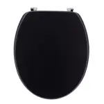 Abattant wc 18 pouces mdf primo noir