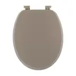 Abattant wc 18 pouces timeless uni taupe