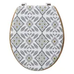 Abattant wc bois (36 x 42, 5 cm) hapache multicolore