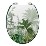 Abattant wc bois (37 x 46 cm) vagabonde vert