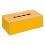 Boite  mouchoirs modern moutarde