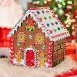 Calendrier de l'avent � remplir pain d'�pices gourmand multicolore