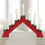 Chandelier lumineux minuteur rouge Chandelier lumineux minuteur rouge