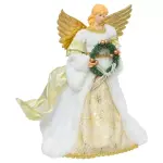 Cimier de sapin ange de noël or Cimier de sapin ange de noël or