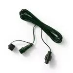 Connecteur rallonge câble vert 20 m 2 guirlandes système led raccordable Connecteur rallonge câble vert 20 m 2 guirlandes système led raccordable