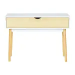 Console bois (h75 cm) hortense blanche