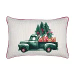 Coussin de nol rectangulaire (35 x 55 cm) gifted vert