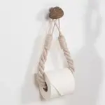 D�rouleur de papier - porte serviette adh�sif galet beige