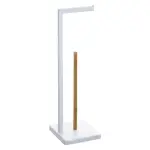 Drouleur et rserve papier toilette natureo blanc