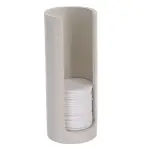 Distributeur  cotons (h17 cm) japandi beige