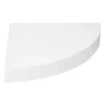 Etagre d'angle en bois (25 cm) blanc