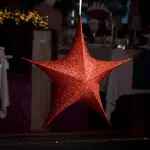 Etoile de nol  suspendre (d180 cm) christmas rouge