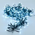 Guirlande lumineuse 8, 40 m 1152 led câble noir boa blanc froid Guirlande lumineuse 8, 40 m 1152 led câble noir boa blanc froid