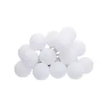 Guirlande lumineuse d�co 16 boules 2, 4 m maribel blanche