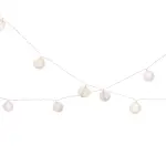 Guirlande lumineuse sur piles 2, 25 m 10 led lanterne papier magnetique blanc chaud Guirlande lumineuse sur piles 2, 25 m 10 led lanterne papier magnetique blanc chaud