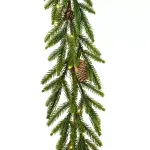 Guirlande de sapin lumineuse 50 led (180 cm) forest blanc chaud