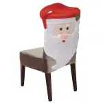 Housse de chaise (45 x h73 cm) pre nol rouge