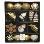 Kit de décoration de sapin de noël tradition perle Kit de décoration de sapin de noël tradition perle