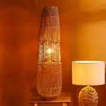 Lampadaire en cordes (h90 cm) ajay naturel