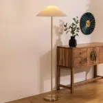 Lampadaire en m�tal (h150 cm) jil or