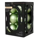 Lot de 12 boules de noël (d60 mm) aravis vert thé matcha Lot de 12 boules de noël (d60 mm) aravis vert thé matcha