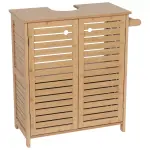 Meuble sous lavabo avec porte - serviette (67 x h70 cm) trinidad naturel