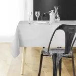 Nappe de nol rectangulaire (140 x 300 cm) strass argent