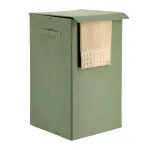 Panier à linge pliable (h60 cm) tissuflex vert Panier à linge pliable (h60 cm) tissuflex vert