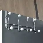 Pat�re � suspsendre 8 boules blanc