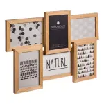 Ple - mle 6 photos (41 x h31 cm) nature bois
