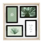 Ple - mle mural 4 photos (36 x 36 cm) no beige