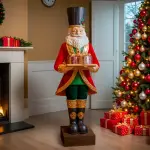 P�re no�l g�ant (h175 cm) gabriel costum� rouge