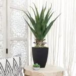 Plante artificielle (h73 cm) palmier en pot