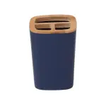 Porte - brosse  dent evy bleu marine