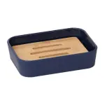 Porte - savon evy bleu marine