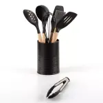 Pot et ustensiles de cuisine blackwood noir Pot et ustensiles de cuisine blackwood noir