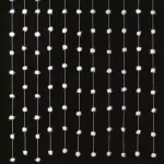 Rideau de fen�tre (90 x h200 cm) groenland blanc neige