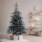 Sapin artificiel de noël (h180 cm) glorious vert enneigé Sapin artificiel de noël (h180 cm) glorious vert enneigé