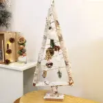 Sapin de nol lumineux  piles (h67 cm) icelandia blanc chaud