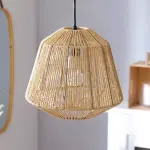 Suspension en corde (d29 cm) ethnik naturel