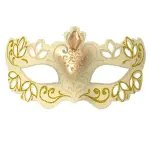 Suspension de no�l (h10 cm) masque de bal or