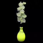 Vase orchid�e lumineux � piles multicolore
