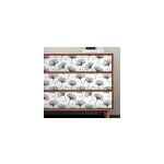 Adh�sif meuble feuilles de ginkgo fond blanc