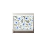 Adh�sif meuble hibiscus bleu tropical