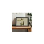 Affiche animaux illustration personnalis�e demi ton