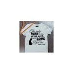 Aime ce que tu fais t - shirt  ; steve jobs ;