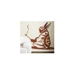 Autocollant mural chef indien