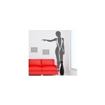 Autocollant mural femme en trikini